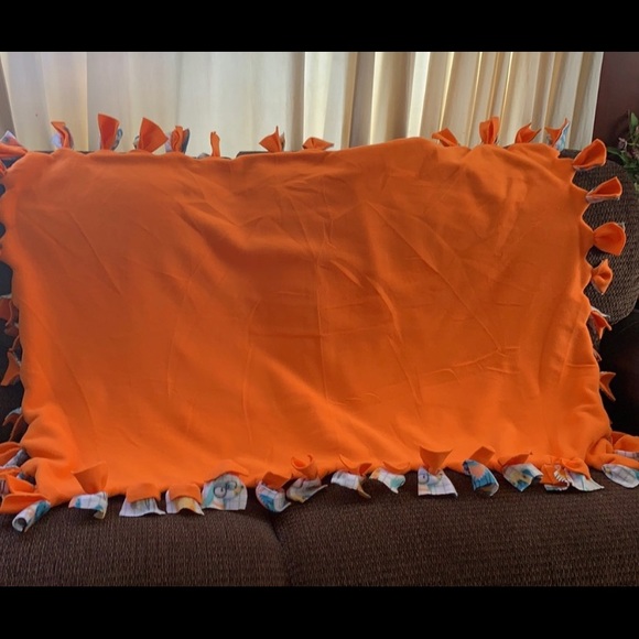 🐾🐾🐾Dogs fleece blanket. Dogs throw blanket.Dogs puppies handmade fleece - Picture 7 of 10